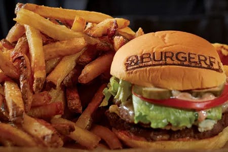 Burger Fi burger and fries