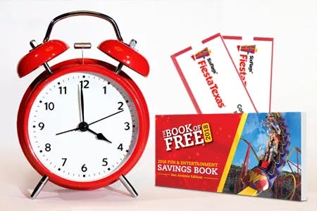 2018 Book of Free with clock